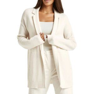 NEW Splendid Open Blazer Cardigan Sweater Coat | Snow Ivory | Size Small